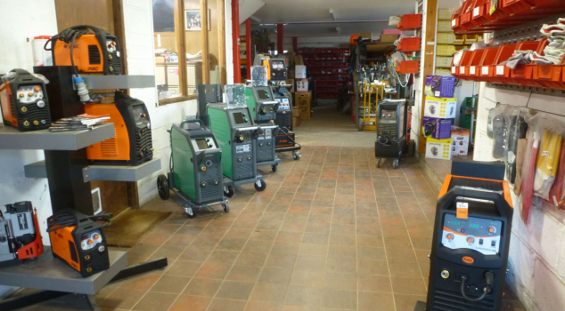 Andrew Endacott Welding Plant